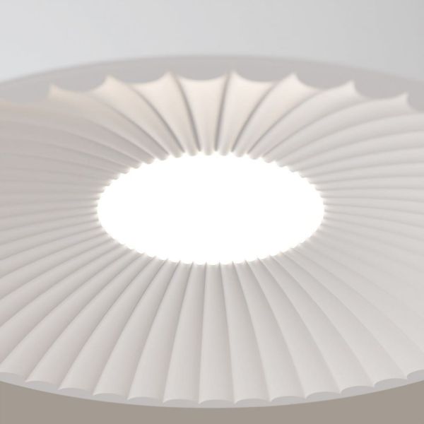 Ventilador de techo LED clásico retráctil VICTORIA XS blanco Ø55cm DC 27W luz 12W CCT DIM 2100lm IP20