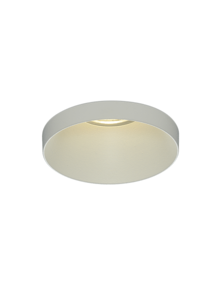 Downlight circular empotrable LED en blanco Einar 8W GU10