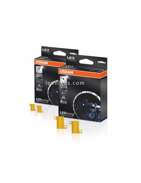 Resistencias Canbus para vehiculos 12V | Resistencia Osram para coche | LeonLeds Iluminación