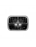 Faro Proncipal LED Rectangular 5X7 9-32V Homologado TL27 | LeonLeds