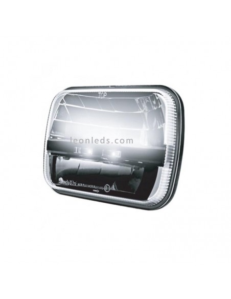 Faro Proncipal LED Rectangular 5X7 9-32V Homologado TL27 | LeonLeds