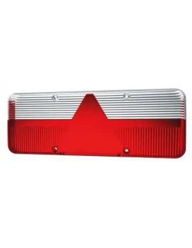 Pantalla de piloto trasero FT-500 KINGPOINT transparente, recambio original
