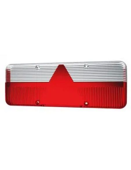 Pantalla de piloto trasero FT-500 KINGPOINT transparente, recambio original