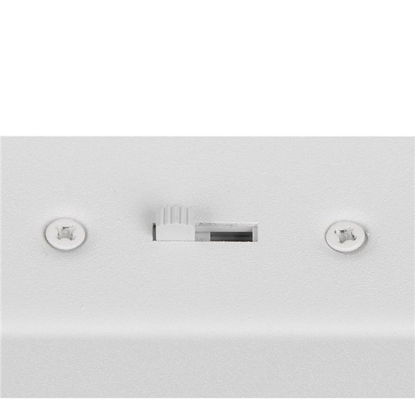 Lámpara colgante LED elegante NAPOLI blanca con 2 esferas 27W 3200Lm 2300K-3000K-4000K 820x1500mm