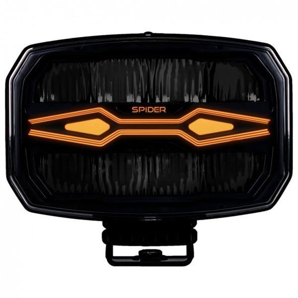 Advertencia Faro de Carretera LED X-Spider Ninja | Largo Alcance, Posición y Advertencia | IP69K | 12V 24V | HR, A, XA1