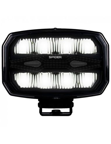 Phare LED longue portée X-Spider Ninja | Longue portée, positionnement et avertissement | IP69K | 12 V/24 V | HR, A, XA1