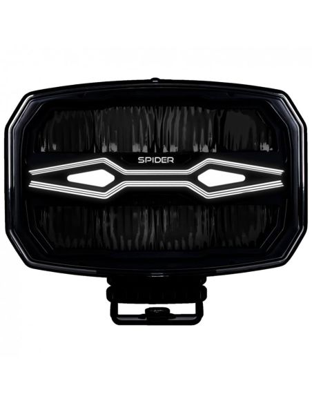 Phare LED longue portée X-Spider Ninja | Longue portée, positionnement et avertissement | IP69K | 12 V/24 V | HR, A, XA1