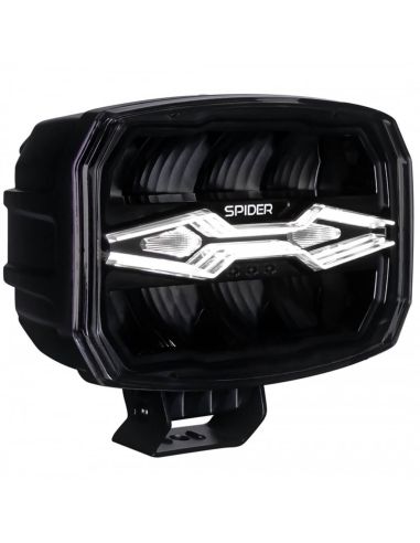 Farol de LED X-Spider Ninja com Feixe Alto | Longo Alcance, Luz de Posição e Alerta | IP69K | 12V 24V | HR, A, XA1