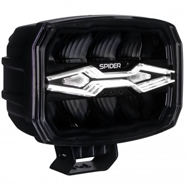 Farol de LED X-Spider Ninja com Feixe Alto | Longo Alcance, Luz de Posição e Alerta | IP69K | 12V 24V | HR, A, XA1