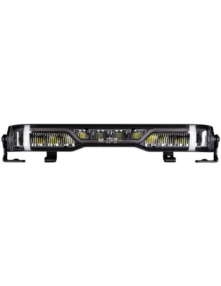 Barra de luz LED X-Spider Venom 527mm | Longo alcance HR | Luz branca de posição A e luz de advertência âmbar XA1 | 12/24V