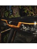 Barra LED 527mm X-Spider Venom | Largo Alcance HR | Posición Blanca A y Advertencia Ámbar XA1 | 12/24V