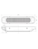 Luz de Freno LED FT-335 12V 24V Homologada S1 Tercera Luz STOP