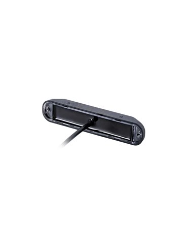 Feu arrière à LED FT-336, 2 fonctions : feu stop/position, câble de 1 mètre, 12/24 V, 132 mm, homologué R1 S1