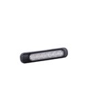Piloto LED trasero FT-336 LED 2 funciones FRENO/POSICIÓN cable 1metro, 12/24V 132mm Homologación R1 S1