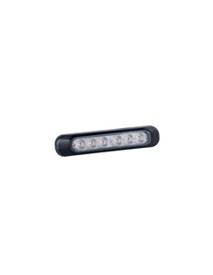 Voyant clignotant à LED FT-337, avec câble de 1 mètre, 12/30 V, 132 mm, homologation 1 2a