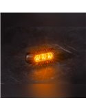 Mini piloto LED Intermitente FT-211 LED con cable 0,15metros, luz de indicación, 12/30V 84mm Homologación 1 2a R10