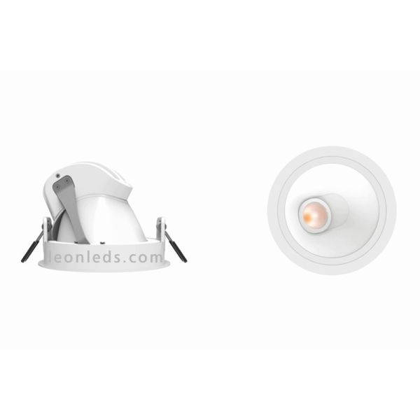 Pointer LED Downlight orientable redondo de Arkos Light | Downlight LED orientable | LeonLeds.com