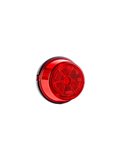 Rote LED-Rückleuchte mit Reflektor FT-059 C, 0,5 m Kabel, 12/236 V, E9-Zulassung