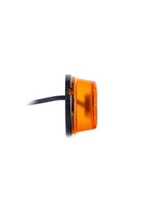 Gelbe LED-Seitenmarkierungsleuchte mit Reflektor FT-059 Z, 0,5 m Kabel, 12/36 V, E9-Zulassung 2