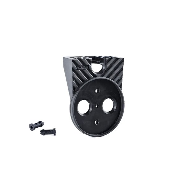 LED-Begrenzungsleuchte mit weißem Winkelhalter und Reflektor FT-059 B+K LED, 0,5 m Kabel, 12/36 V, E9-Zulassung