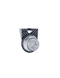 LED-Begrenzungsleuchte mit weißem Winkelhalter und Reflektor FT-059 B+K LED, 0,5 m Kabel, 12/36 V, E9-Zulassung