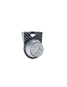 LED-Begrenzungsleuchte mit weißem Winkelhalter und Reflektor FT-059 B+K LED, 0,5 m Kabel, 12/36 V, E9-Zulassung