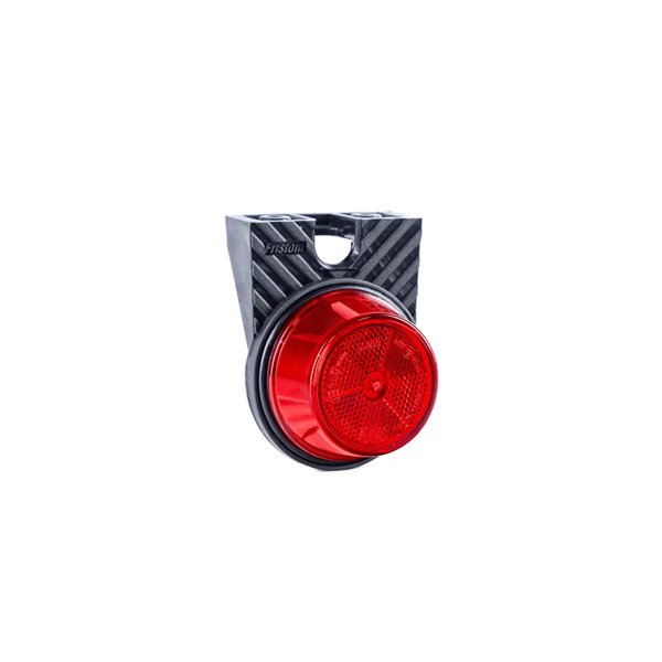 Rote LED-Begrenzungsleuchte mit Winkelhalterung und Reflektor FT-059 B+K LED, 0,5 m Kabel, 12/36 V, E9-Zulassung