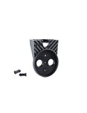 LED-Begrenzungsleuchte mit gelbem Winkelbügel und Reflektor FT-059 B+K LED, 0,5 m Kabel, 12/36 V, E9-Zulassung