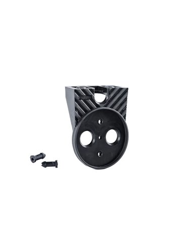 LED-Begrenzungsleuchte mit gelbem Winkelbügel und Reflektor FT-059 B+K LED, 0,5 m Kabel, 12/36 V, E9-Zulassung