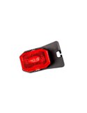 Luz de gálibo LED roja posición trasera FT-001 CI con soporte angular, reflector y cable 0,5 metros 12/36V, Homologación E9 R1 I