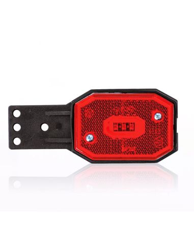 Piloto Reflectante LED Lateral o Galibo con varios soportes o sin soporte Fristom FT001 FT-001 LED Rectangular | LeonLeds