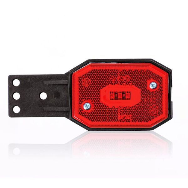 Piloto Reflectante LED Lateral o Galibo con varios soportes o sin soporte Fristom FT001 FT-001 LED Rectangular | LeonLeds