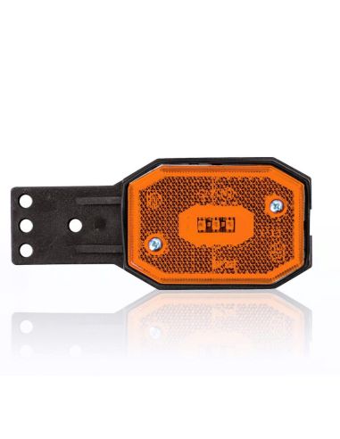 Piloto Reflectante LED Lateral o Galibo con varios soportes o sin soporte Fristom FT001 FT-001 LED Rectangular | LeonLeds