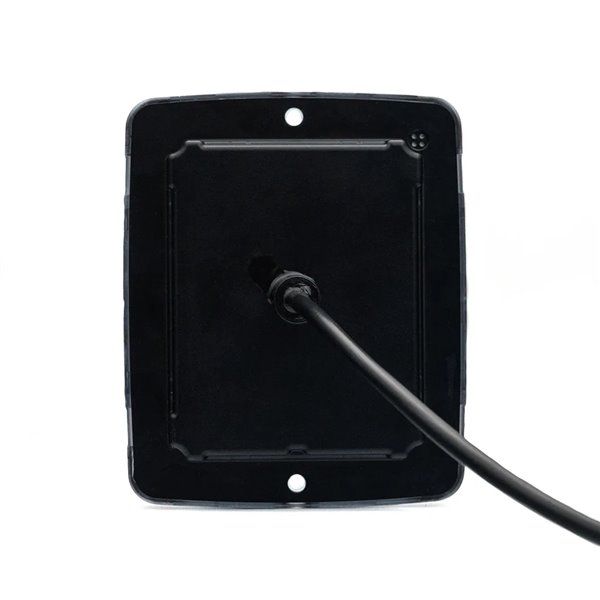 Piloto Trasero LED Marco Negro CUBE LZD 2876 | Marcha Atrás y Antiniebla | IP68 12/24V | F1 AR