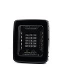 Piloto Trasero LED Marco Negro CUBE LZD 2876 | Marcha Atrás y Antiniebla | IP68 12/24V | F1 AR