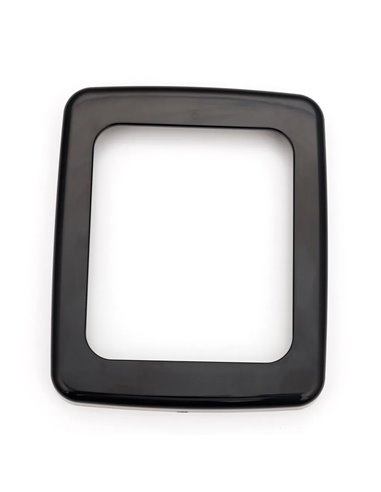 Lanterna traseira de LED CUBE LZD 2876 com moldura preta | Luzes de ré e de neblina | IP68 12/24V | F1 AR