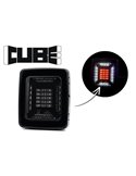 Feu arrière LED CUBE LZD 2876 avec cadre noir | Feux de recul et antibrouillard | IP68 12/24 V | F1 AR