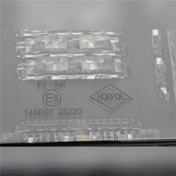 Lanterna traseira de LED CUBE LZD 2876 | Luz de ré e de neblina | IP68 12/24V | F1 AR | Moldura cromada