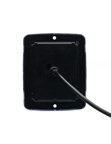 Lanterna traseira de LED CUBE LZD 2876 | Luz de ré e de neblina | IP68 12/24V | F1 AR | Moldura cromada