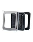 Piloto Trasero LED CUBE LZD 2876 | Marcha Atrás y Antiniebla | IP68 12/24V | F1 AR | Marco Cromado