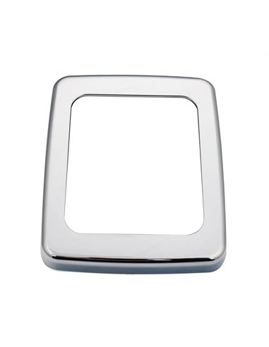 Piloto Trasero LED CUBE Cromado Rectangular | Posición NEON, Freno e Intermitente Dinámico | IP68 12/24V | 2a R1 S1