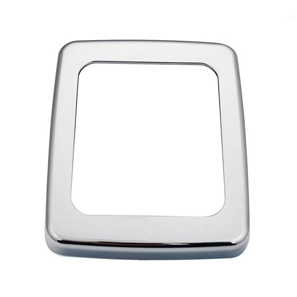 Lanterna traseira retangular cromada CUBE LED | Luz de posição neon, freio e seta dinâmica | IP68 12/24V | 2a R1 S1