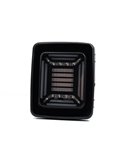 Piloto Trasero LED CUBE Black | Posición NEON, Freno e Intermitente Dinámico | IP68 12/24V | 2a R1 S1
