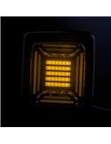 Piloto Trasero LED CUBE Black | Posición NEON, Freno e Intermitente Dinámico | IP68 12/24V | 2a R1 S1