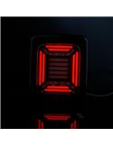 Piloto Trasero LED CUBE Black | Posición NEON, Freno e Intermitente Dinámico | IP68 12/24V | 2a R1 S1