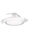 Ventilateur de plafond rétractable à DEL Philips BLISS | LeonLeds