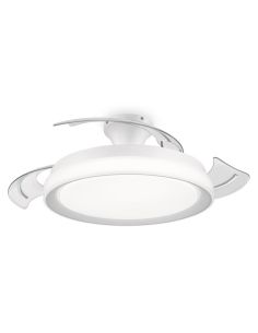 Ventilador de Techo LED Retráctil BLISS Philips | LeonLeds.com