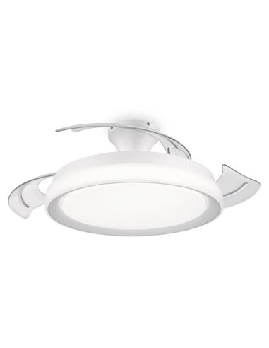 Ventilateur de plafond rétractable à DEL Philips BLISS | LeonLeds