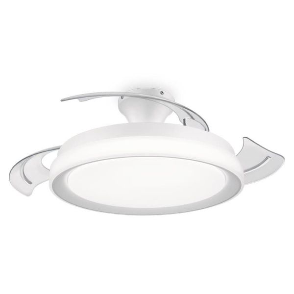 Ventilateur de plafond rétractable à DEL Philips BLISS | LeonLeds