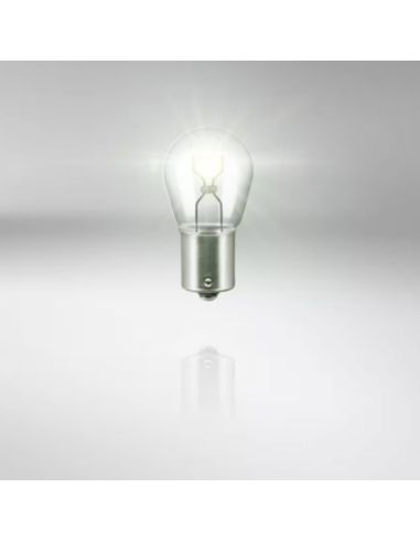 Lâmpada automotiva branca de longa duração P21W ULTRA LIFE 12V 21W BA15s, homologada.